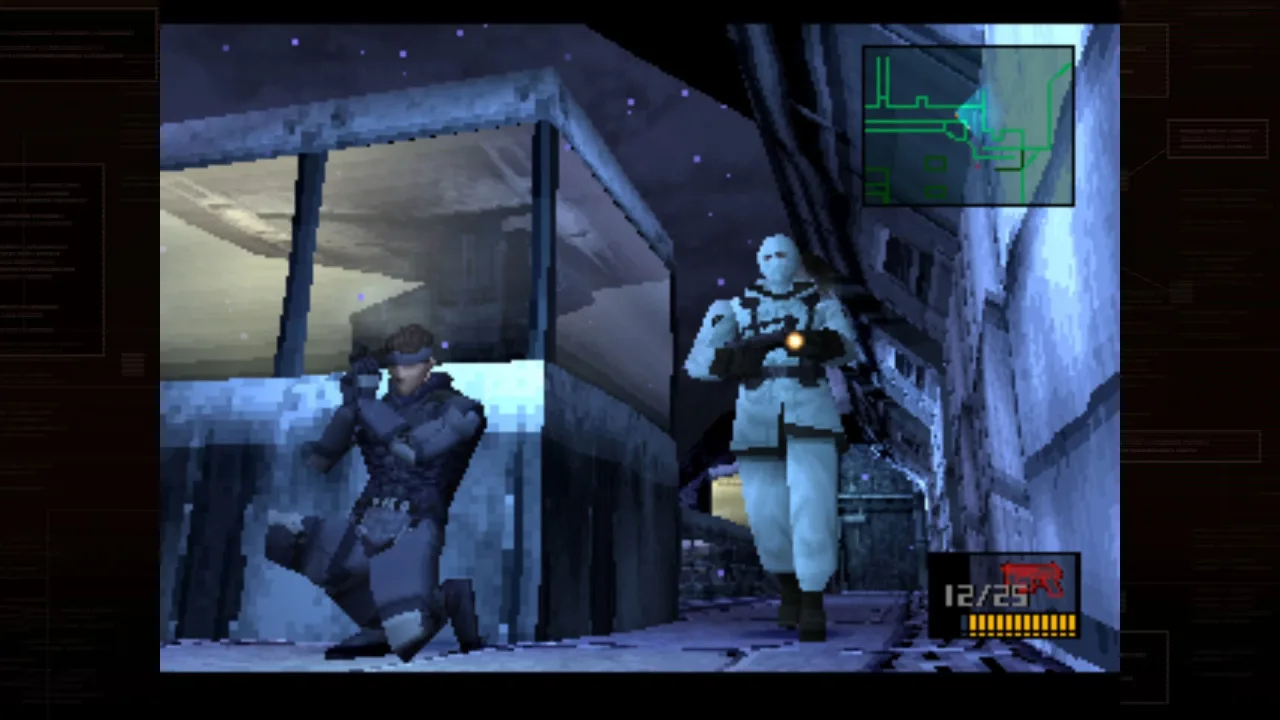 Cena do jogo Metal Gear Solid: Master Collection Vol. 2