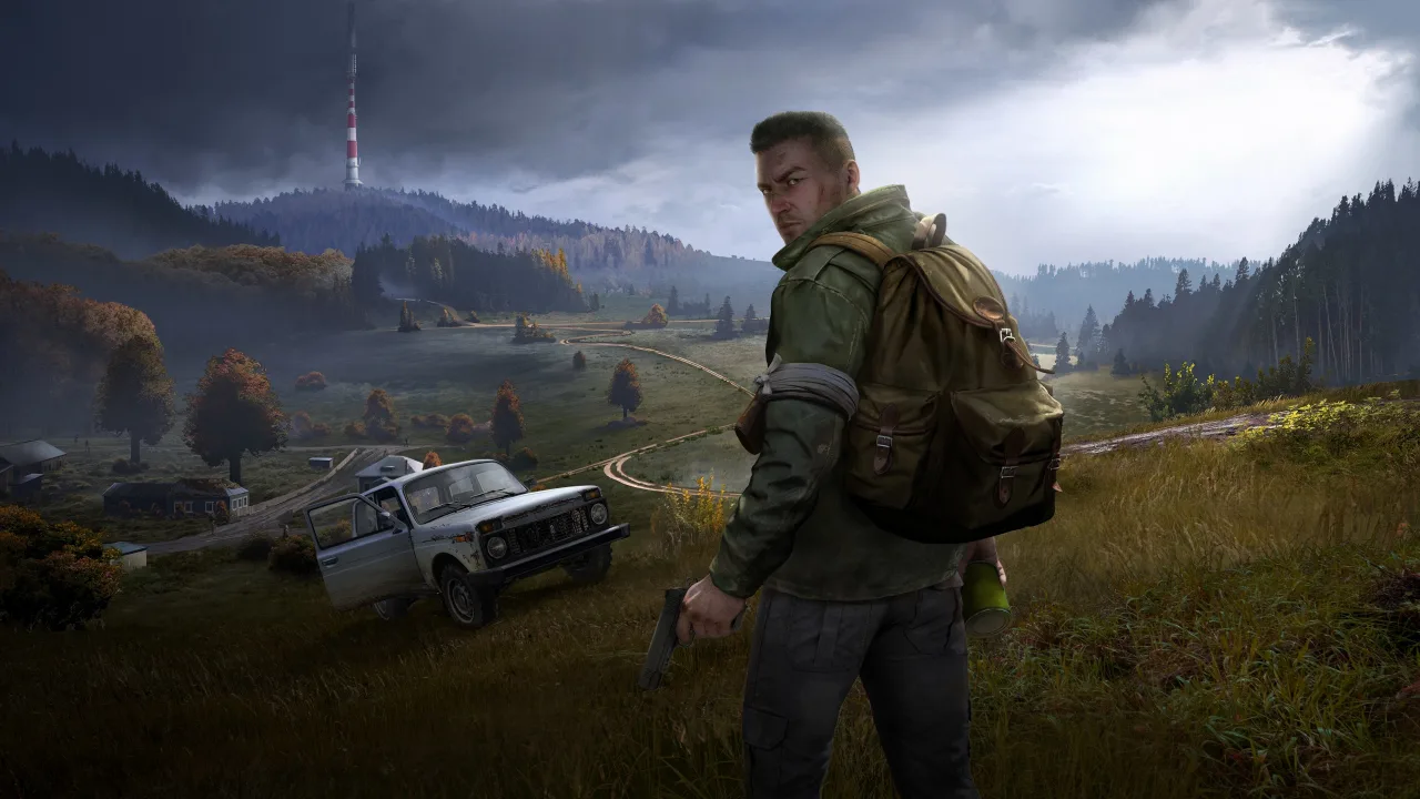 Cena do jogo DayZ