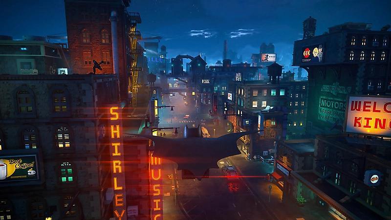 Cena do jogo LEGO Batman: Legacy of the Dark Knight