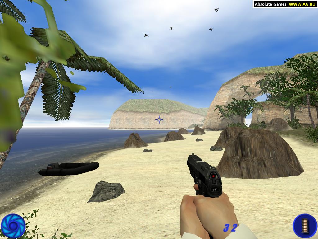 Cena do jogo James Bond