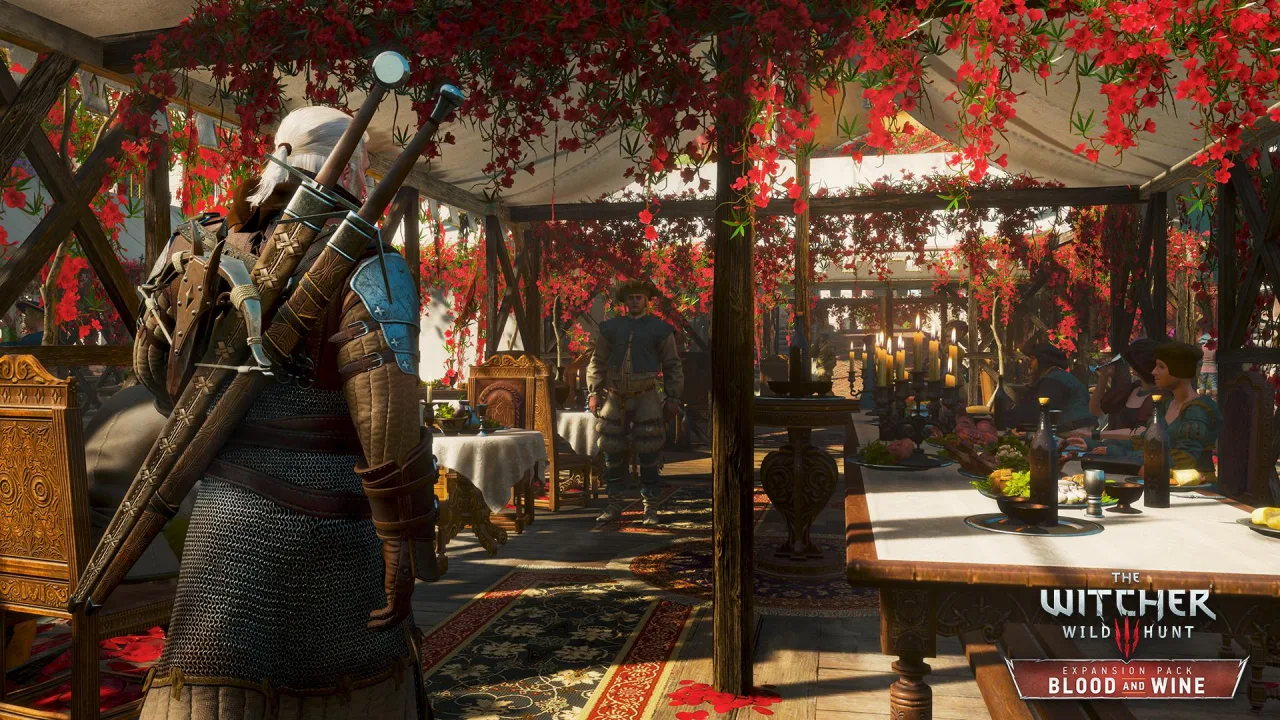 Cena do jogo The Witcher 3: Wild Hunt