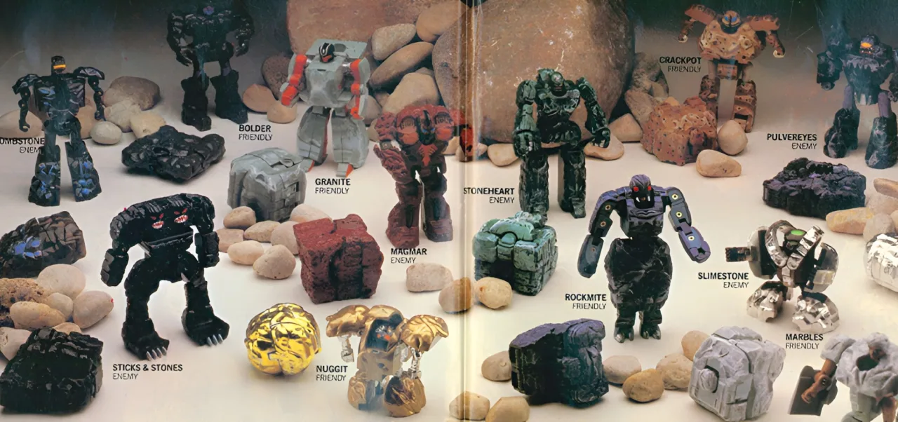 Imagem ilustrativa: Rock Lords vs Go‑Bots: Por que a linha de pedras ainda intriga colecionadores