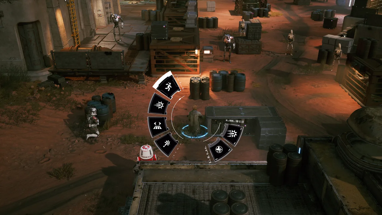 Cena do jogo Star Wars Zero Company