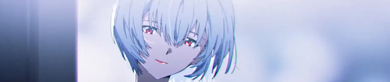 Cena do anime Rei Ayanami