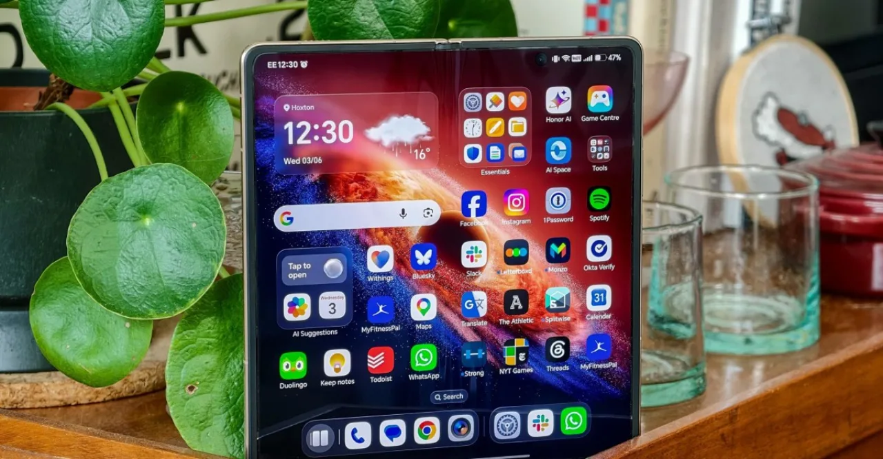 Imagem ilustrativa: Honor Magic V6: o smartphone dobrável mais fino e com maior bateria