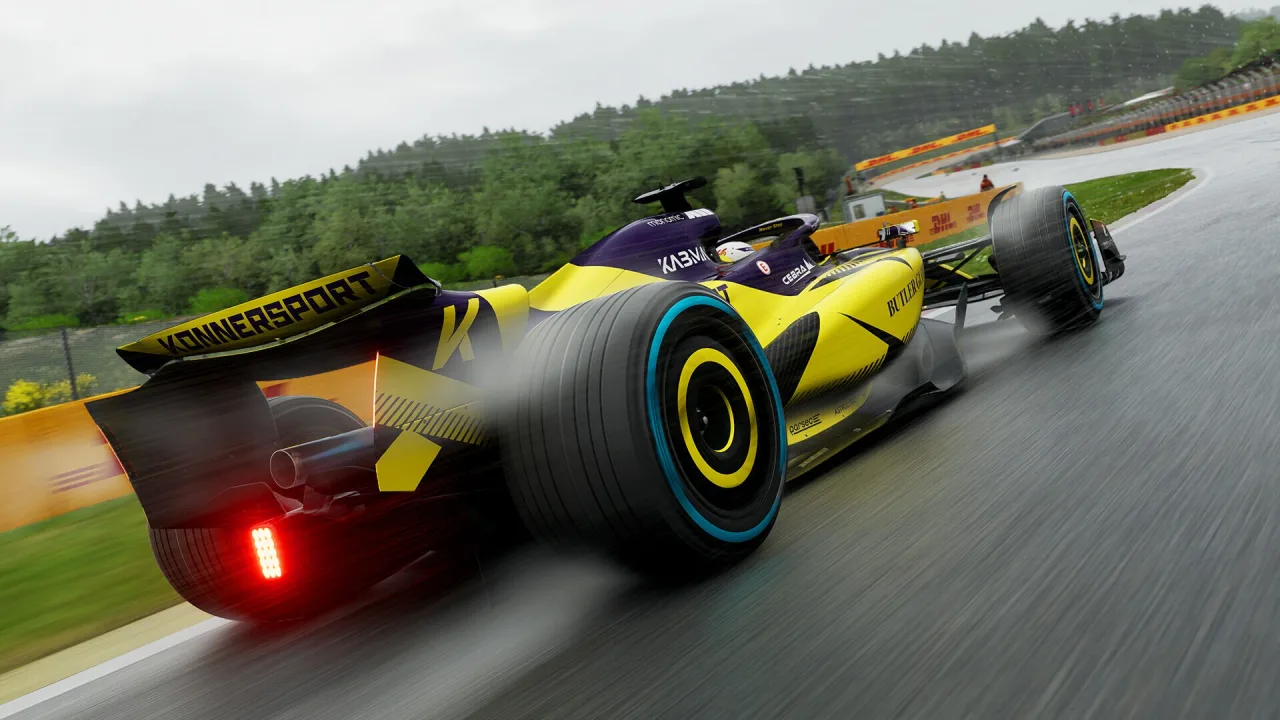 Cena do jogo F1 25
