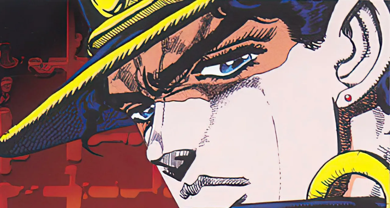 Cena do jogo JoJo's Bizarre Adventure