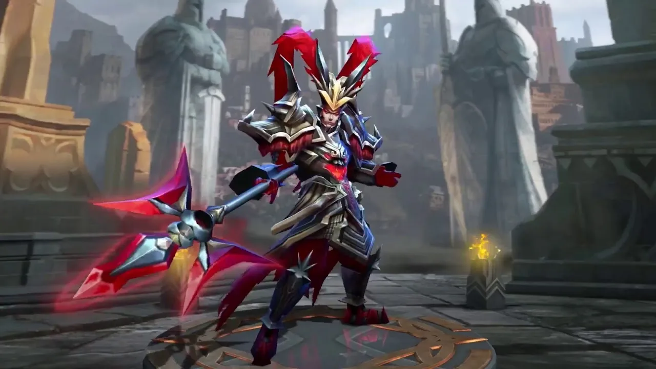 Cena do jogo Arena of Valor