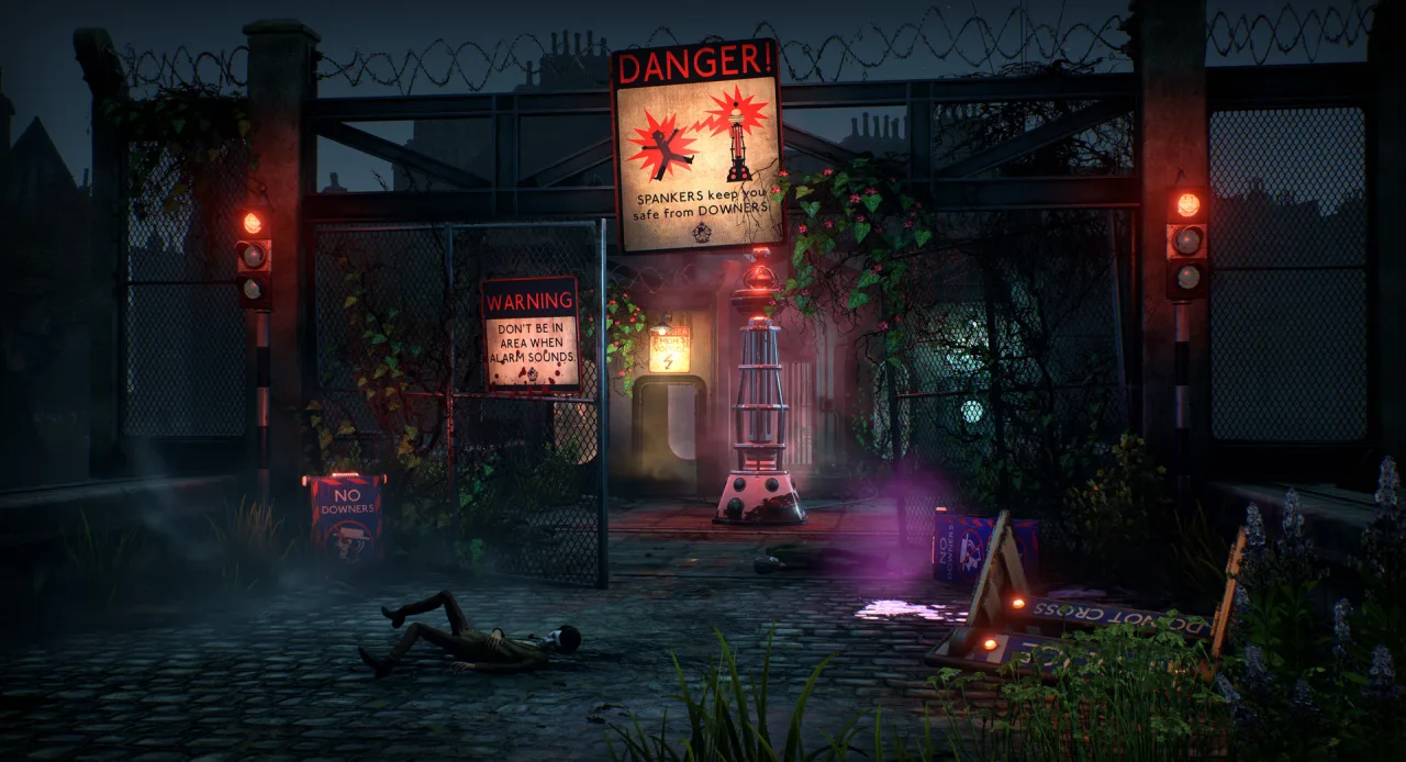Cena do jogo We Happy Few