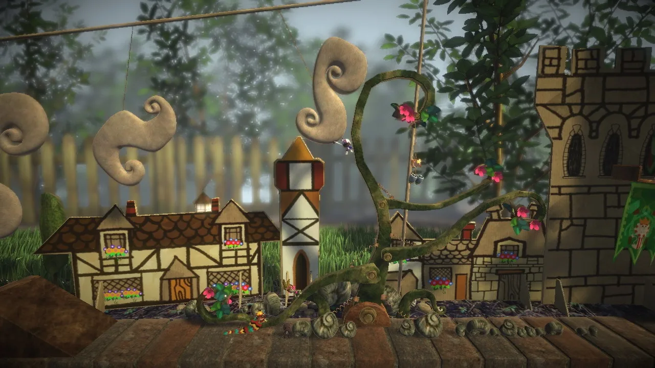 Cena do jogo LittleBigPlanet