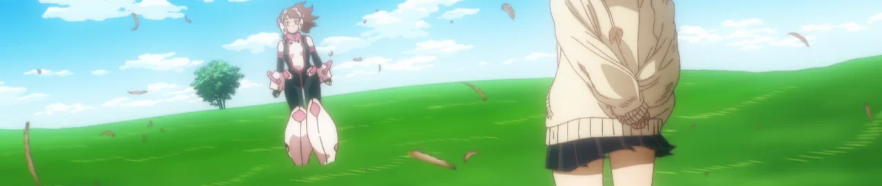 Cena do anime My Hero Academia