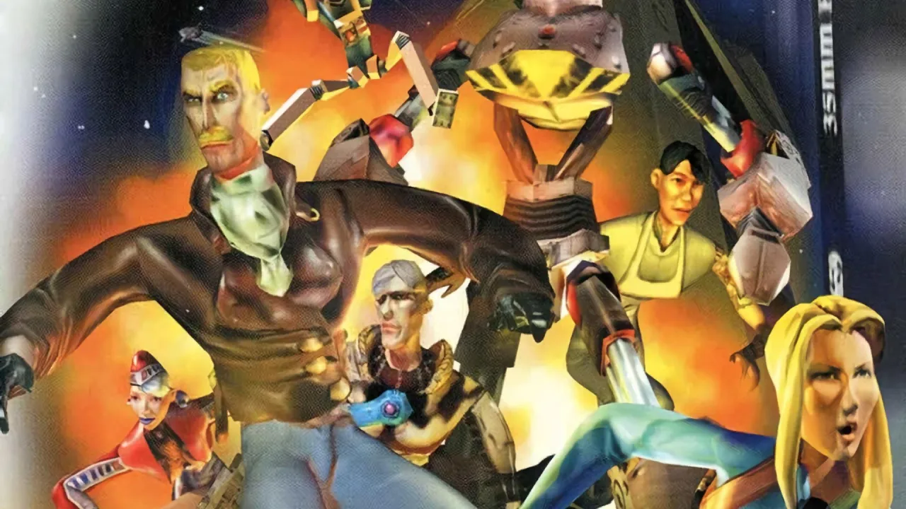 Cena do jogo TimeSplitters