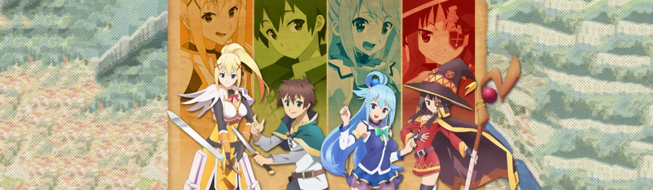 Cena do anime KonoSuba: God's Blessing on This Wonderful World