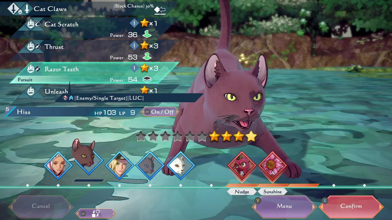 Cena do jogo SaGa Emerald Beyond
