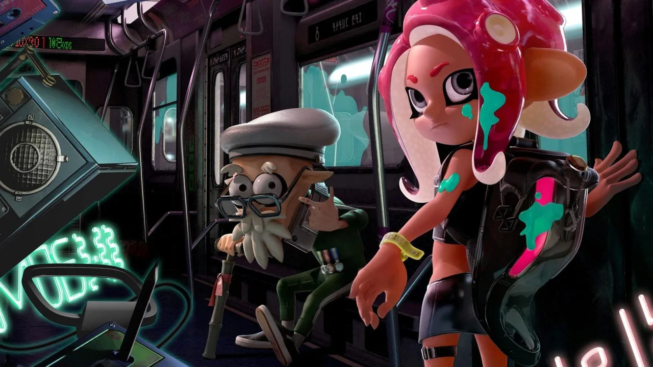 Cena do jogo Octo Expansion — DLC de Splatoon 2