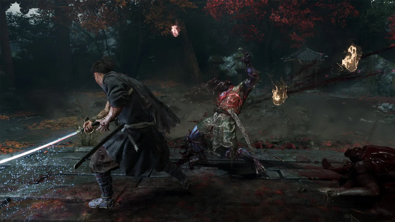 Cena do jogo Onimusha: Way Of The Sword