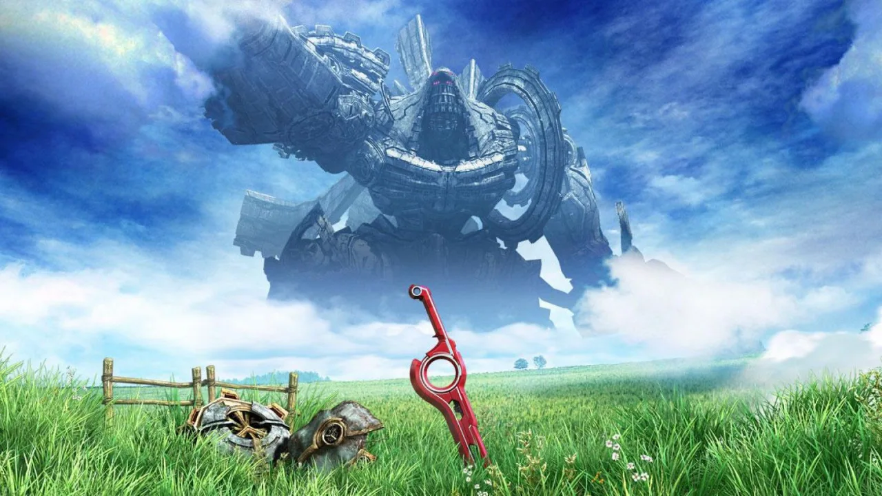 Cena do jogo Xenoblade Chronicles: Definitive Edition