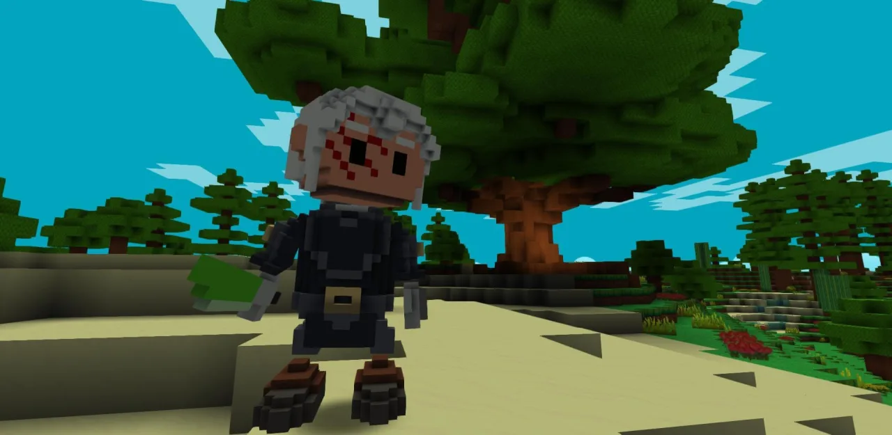 Cena do jogo Witcher