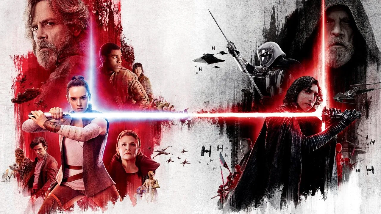 Imagem de The Last Jedi — Poster não usado de The Last Jedi: o conflito de foco que dividiu fãs