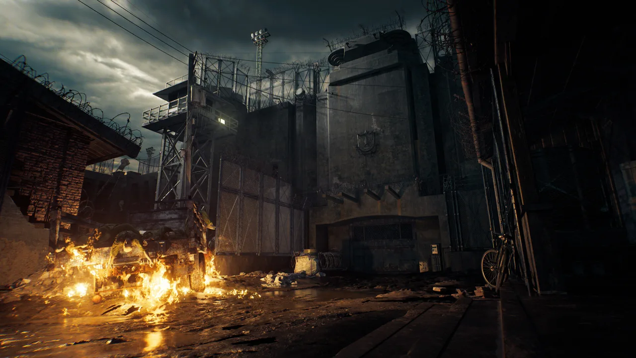 Cena do jogo Resident Evil Veronica