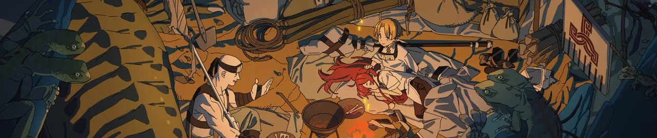 Cena do anime Mushoku Tensei: Jobless Reincarnation