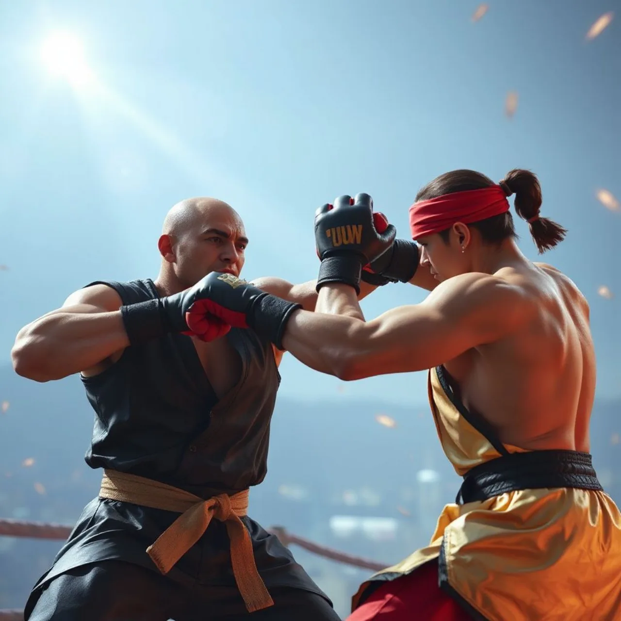 Lionel Rafale, novo lutador, em destaque no trailer de Virtua Fighter Crossroads