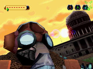 Cena do jogo Invasion from Beyond
