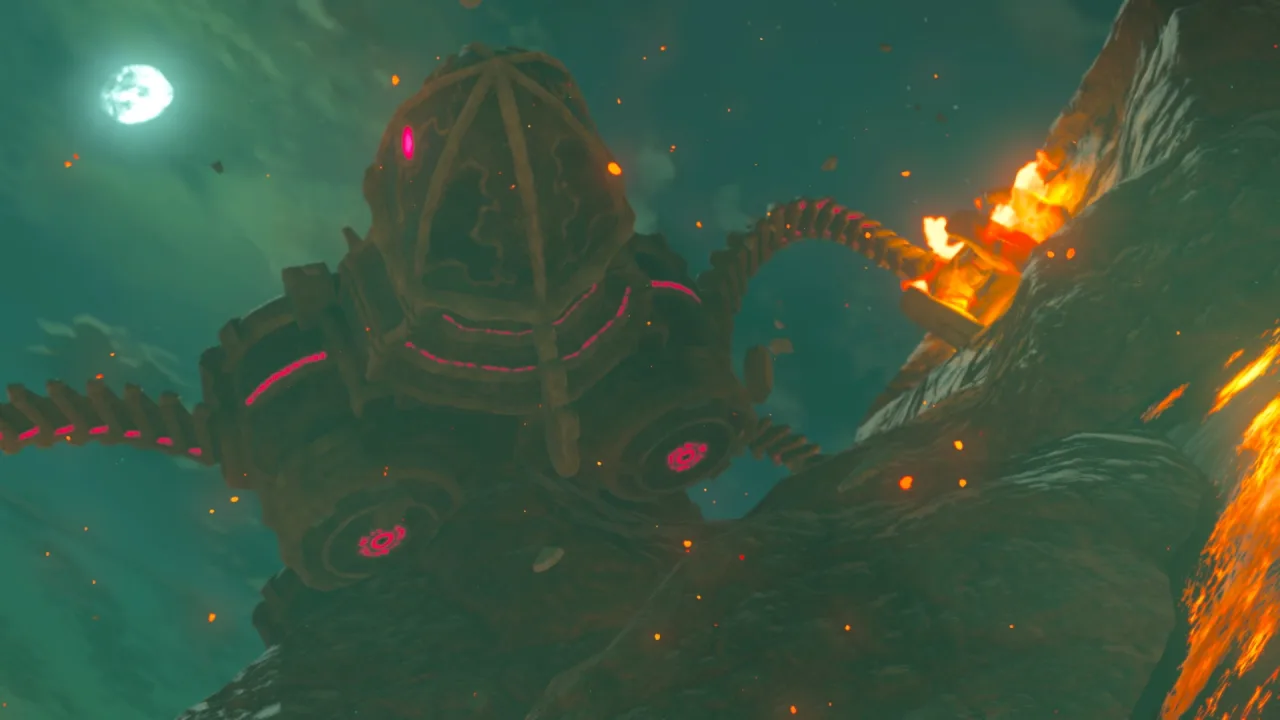 Cena do jogo The Legend of Zelda: Breath of the Wild