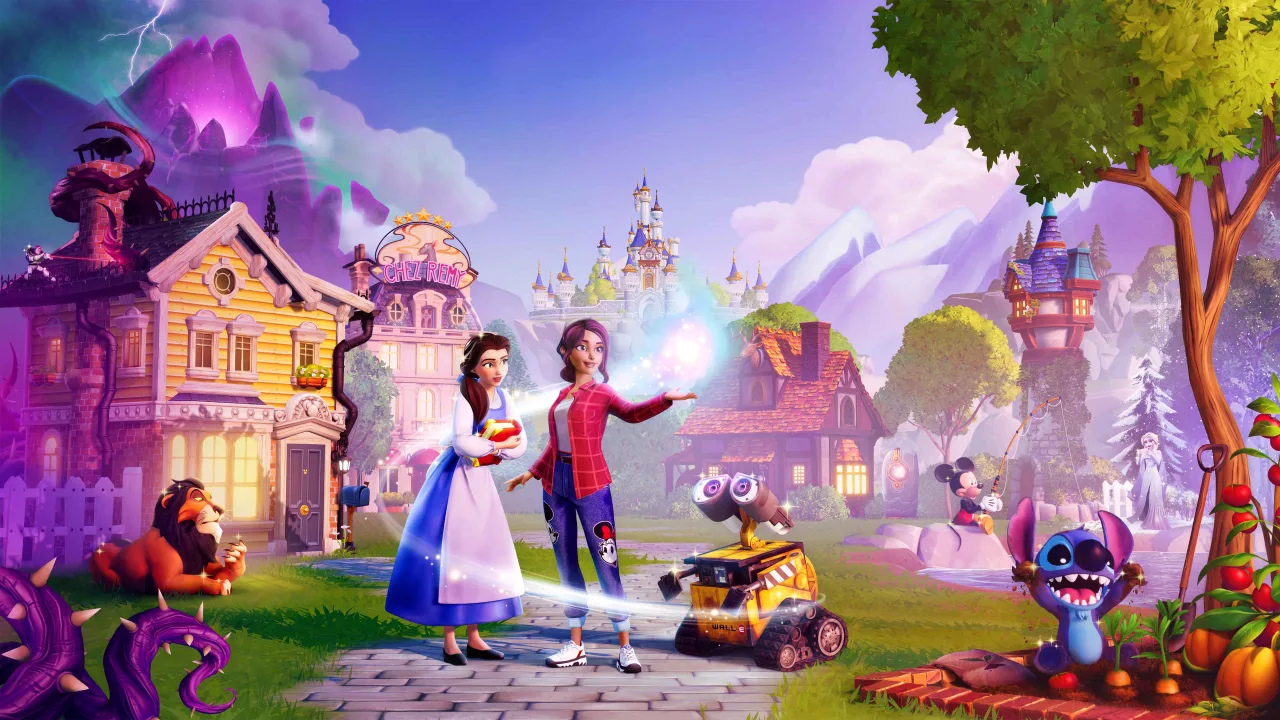 Cena do jogo Disney Dreamlight Valley