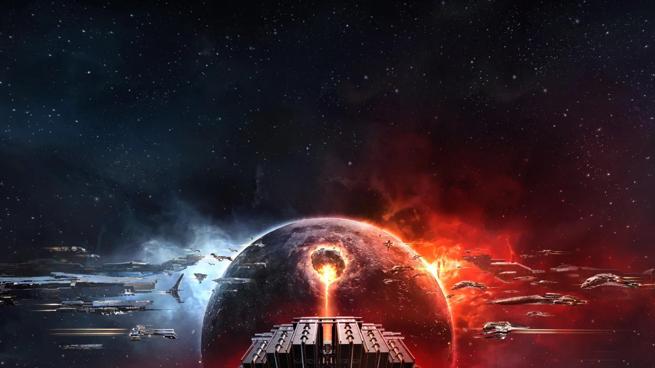 Cena do jogo EVE Online