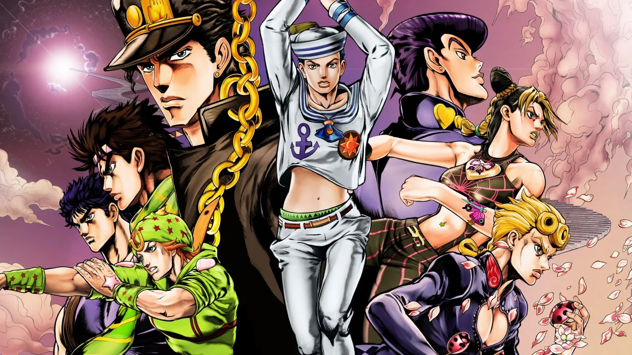 Cena do jogo JoJo's Bizarre Adventure: Eyes of Heaven R