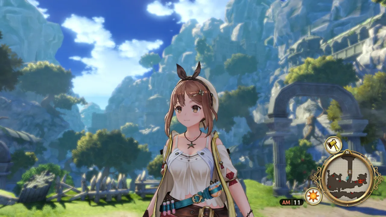 Cena do jogo Atelier Ryza