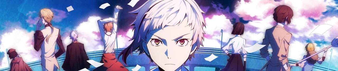Cena do anime Bungo Stray Dogs