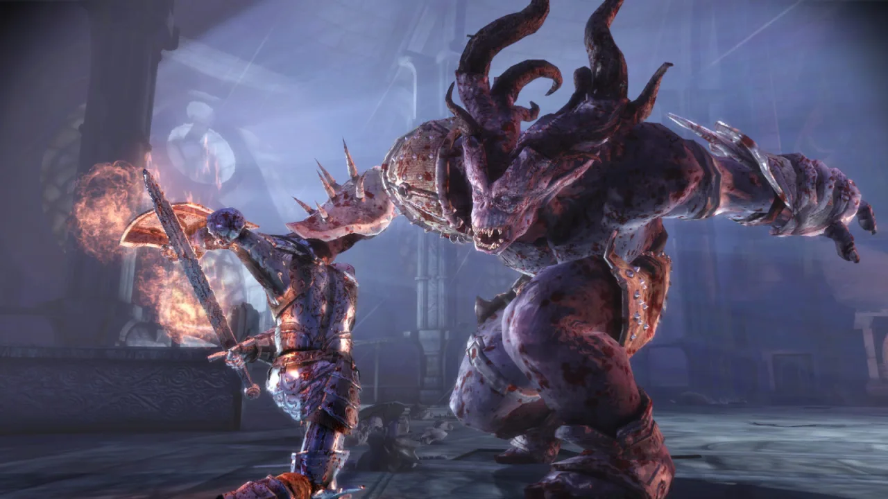 Cena do jogo Dragon Age: Origins