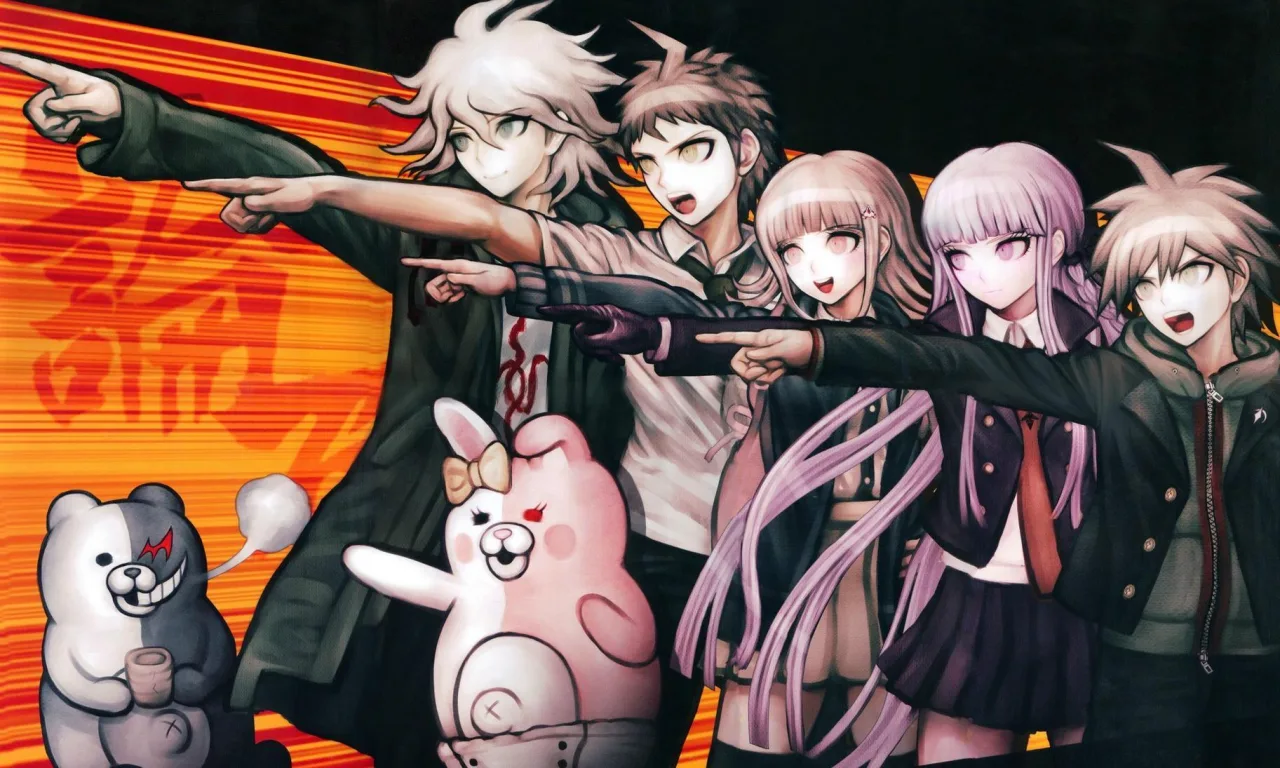 Cena do jogo Danganronpa 2×2