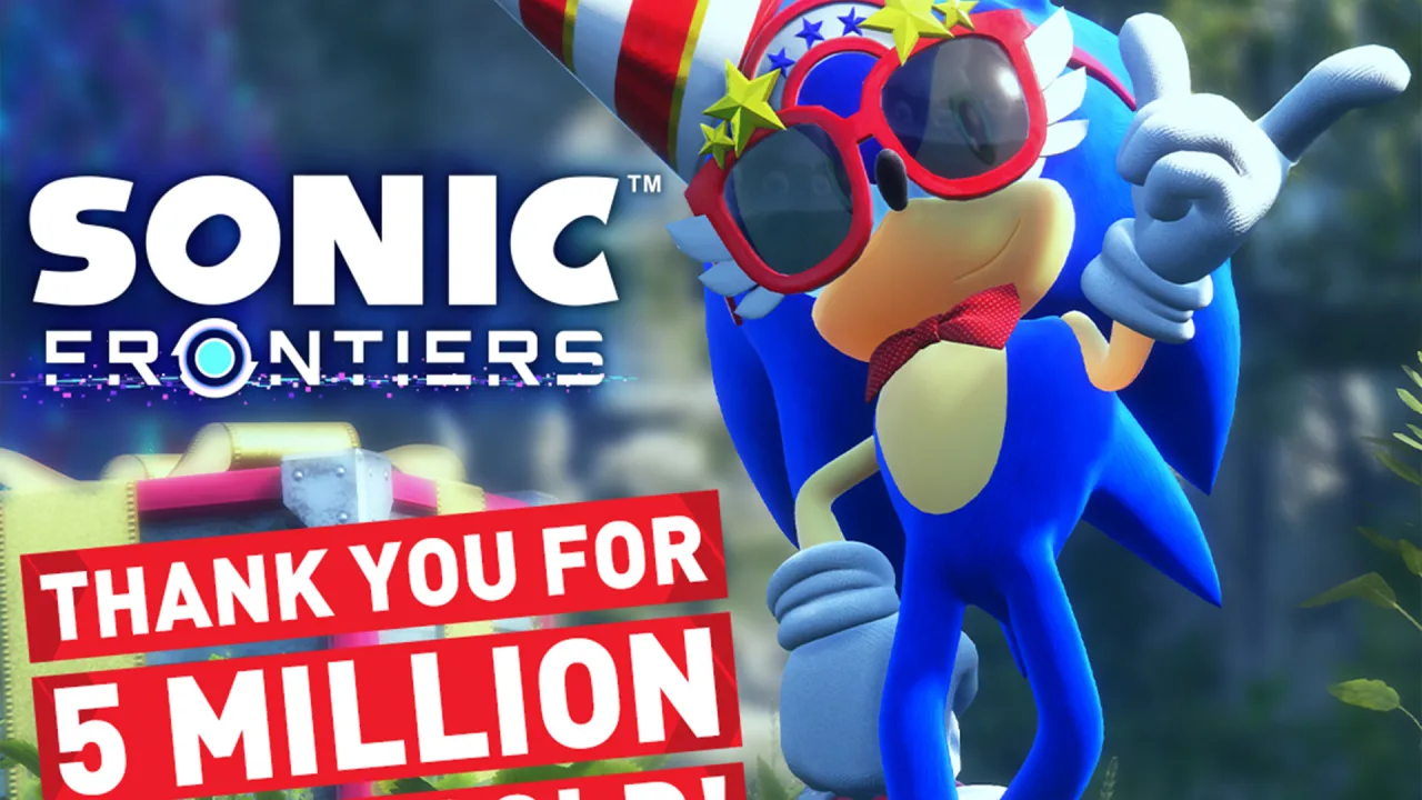 Imagem ilustrativa: Sonic Frontiers ultrapassa 5 milhões: o que isso revela sobre o futuro da série?