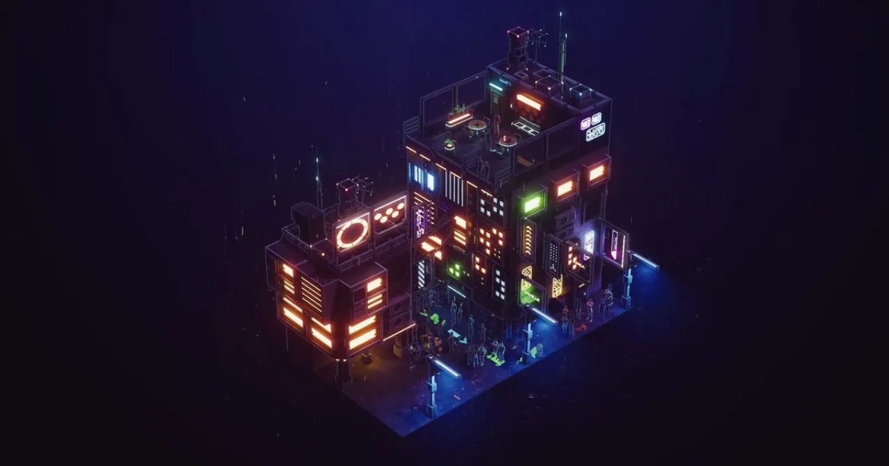 Imagem ilustrativa: Midnight Moments: o construtor de dioramas cyberpunk que desafia o conforto neon