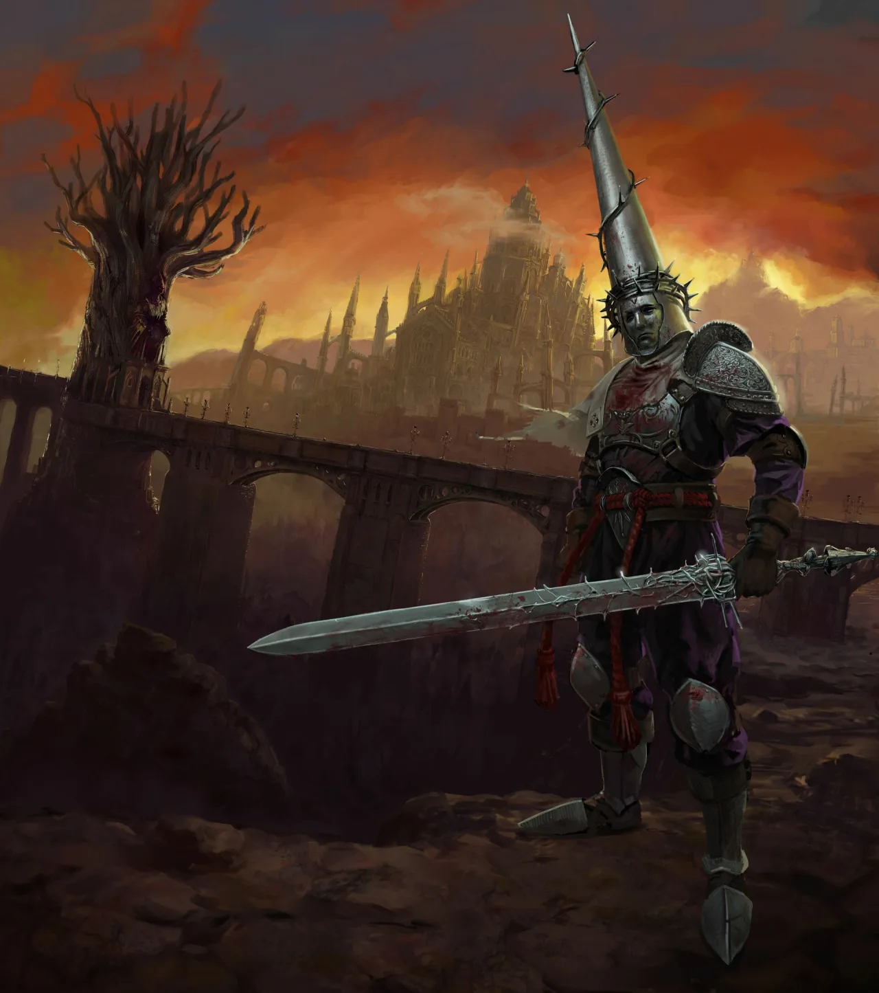 Cena do jogo Blasphemous 2