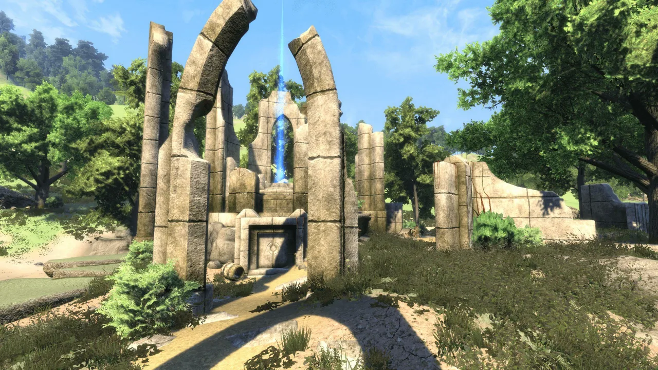 Cena do jogo Skyblivion