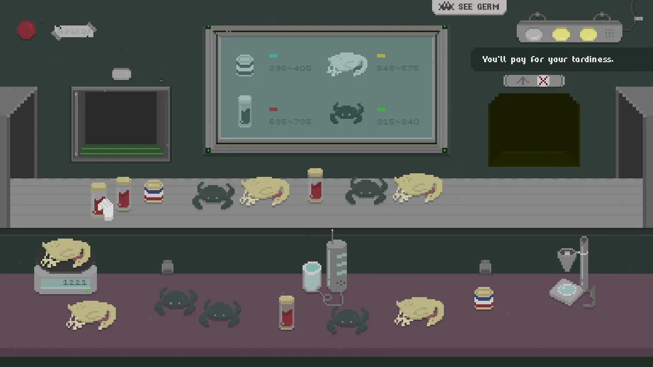 Cena do jogo BOOTH