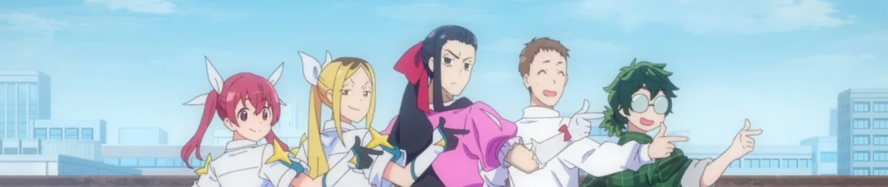 Cena do anime Magilumiere Magical Girls