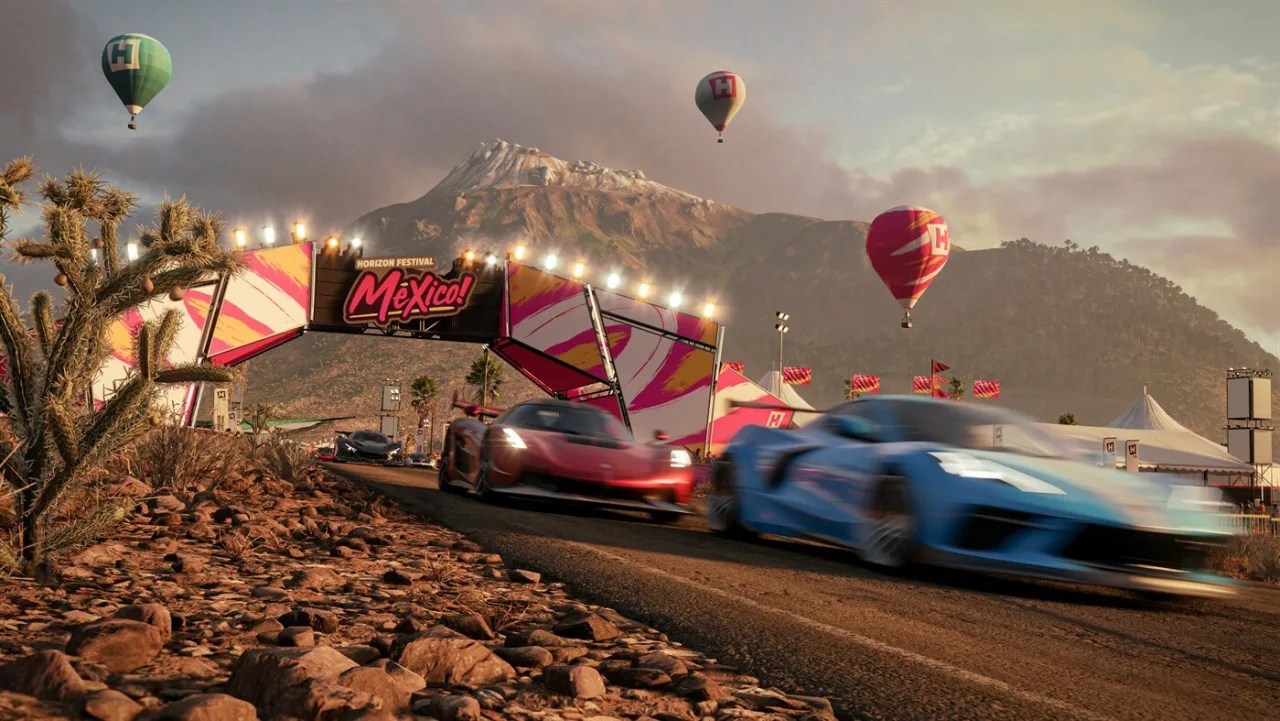 Cena do jogo Forza Horizon 6