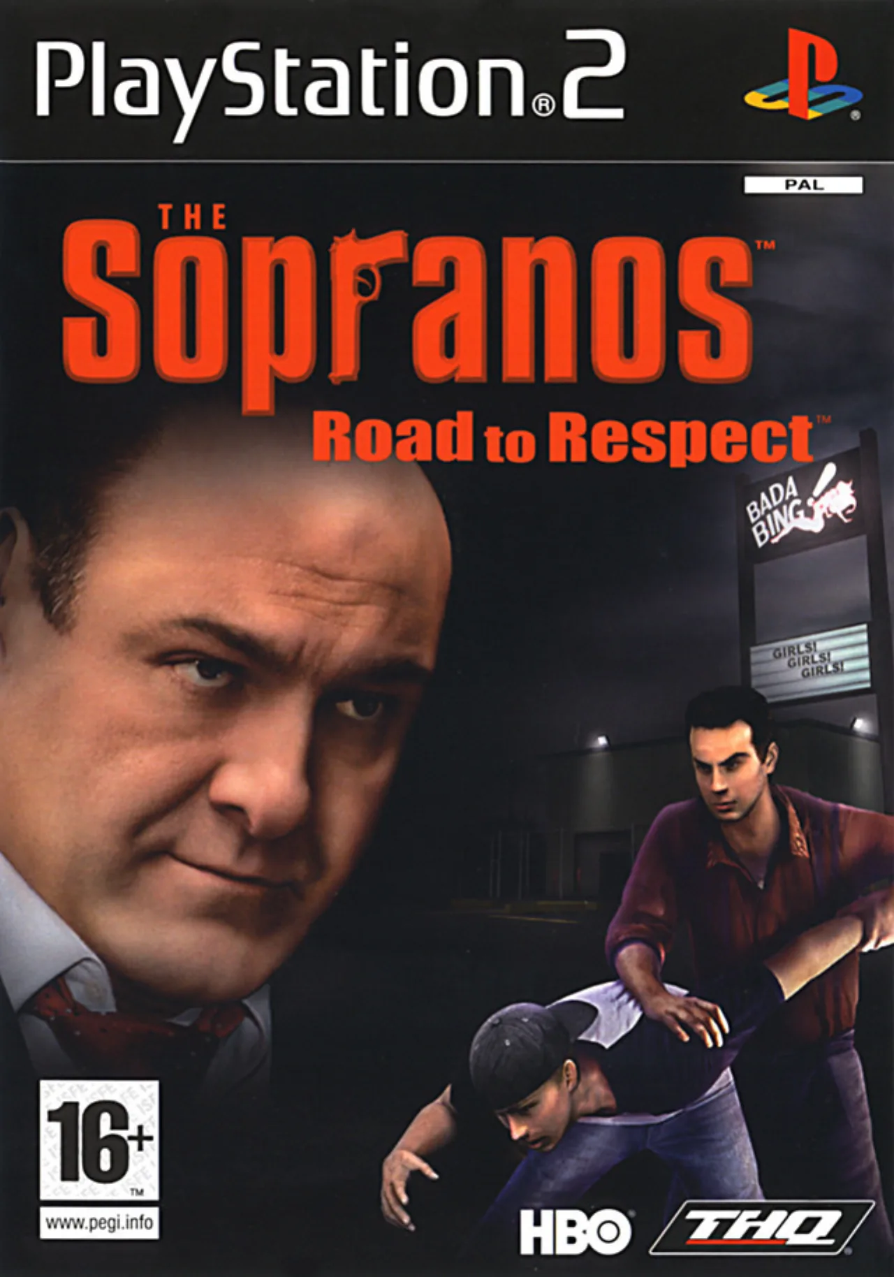 Cena do jogo The Sopranos: Road to Respect