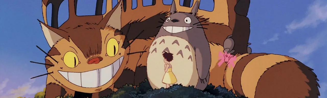 Cena do anime My Neighbor Totoro