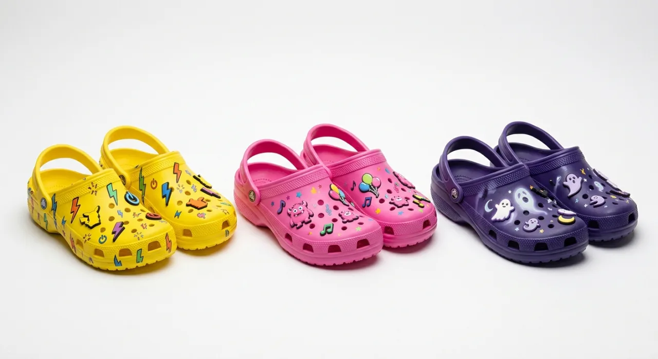 Imagem ilustrativa: Crocs lança 3 novos Crocs Pokémon: qual vai dominar seu guarda-roupa?