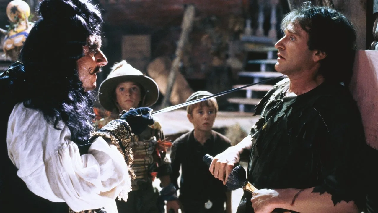 Imagem de Hook — Hook no Tubi: por que assistir de graça ainda vale a pena?