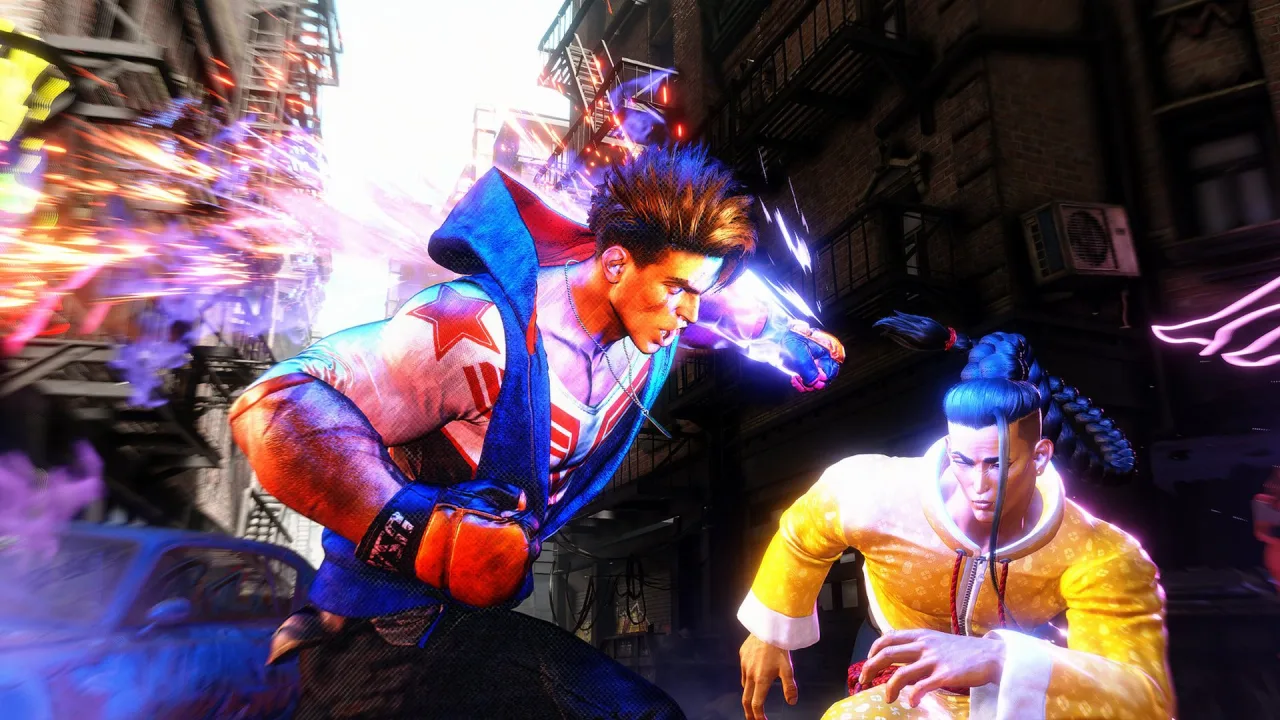Cena do jogo Street Fighter 6