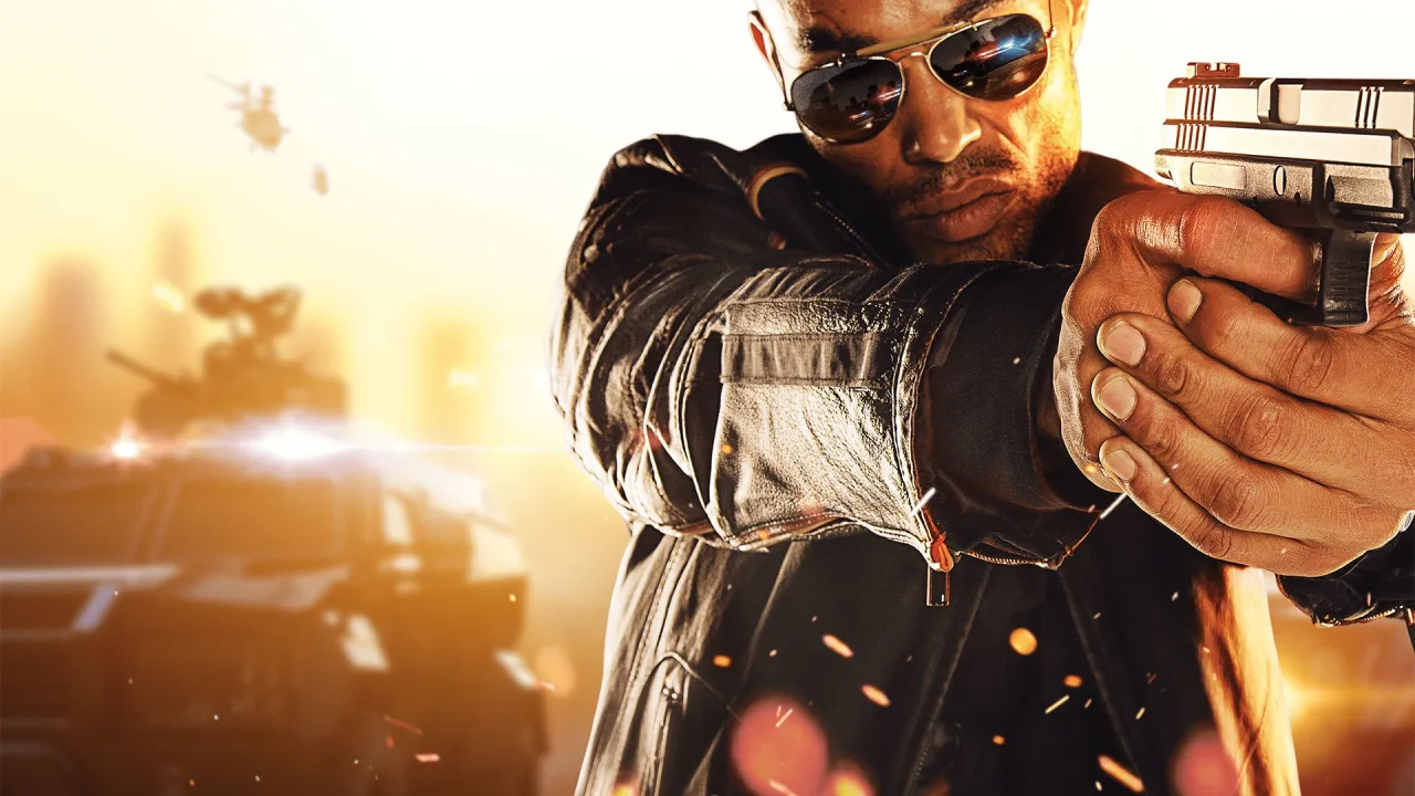 Cena do jogo Battlefield Hardline
