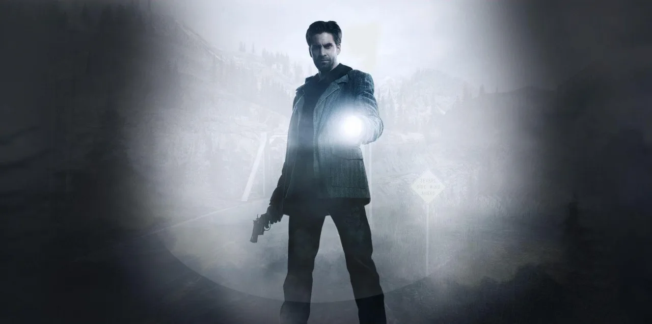 Cena do jogo Alan Wake