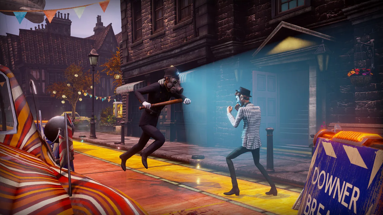 Cena do jogo We Happy Few